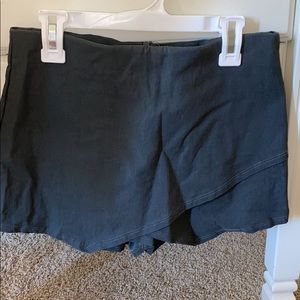 dark green skort